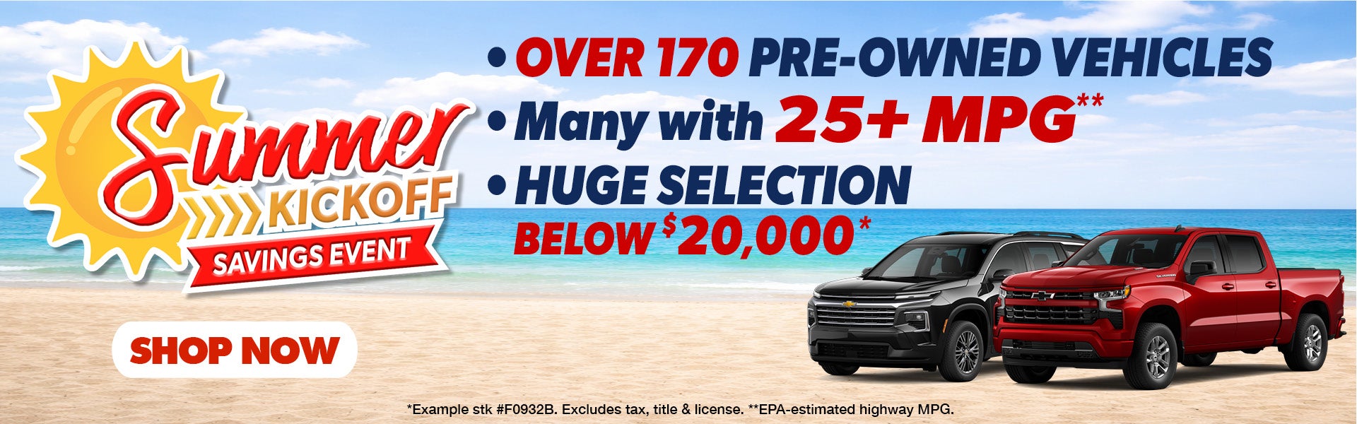 Pre-owned Vehicles